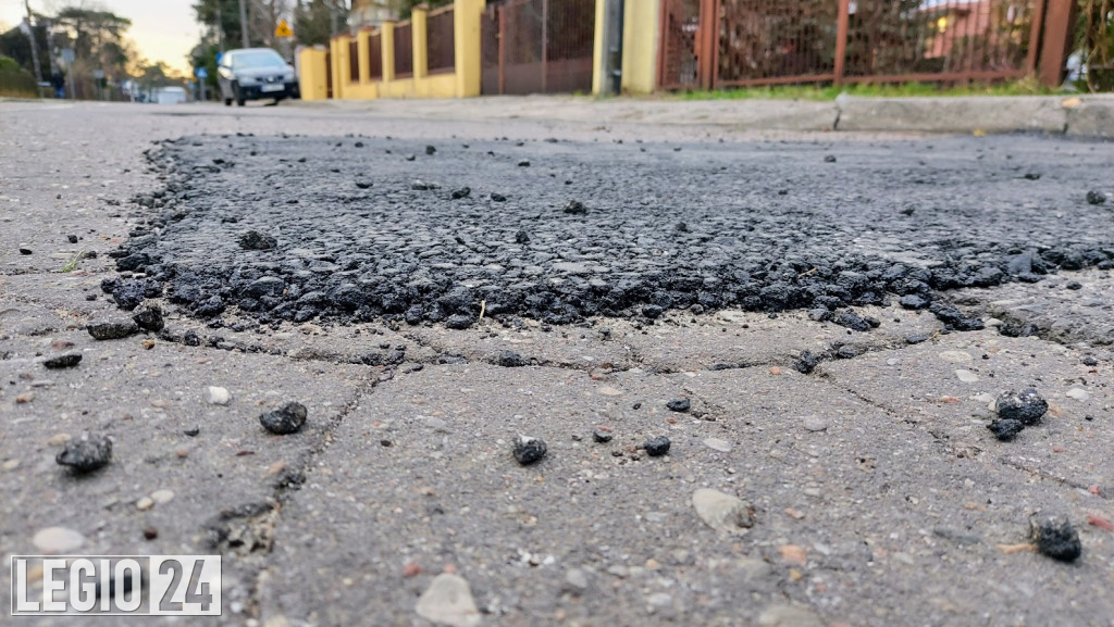 Legionowo: Znikają dziury, pojawiają się góry