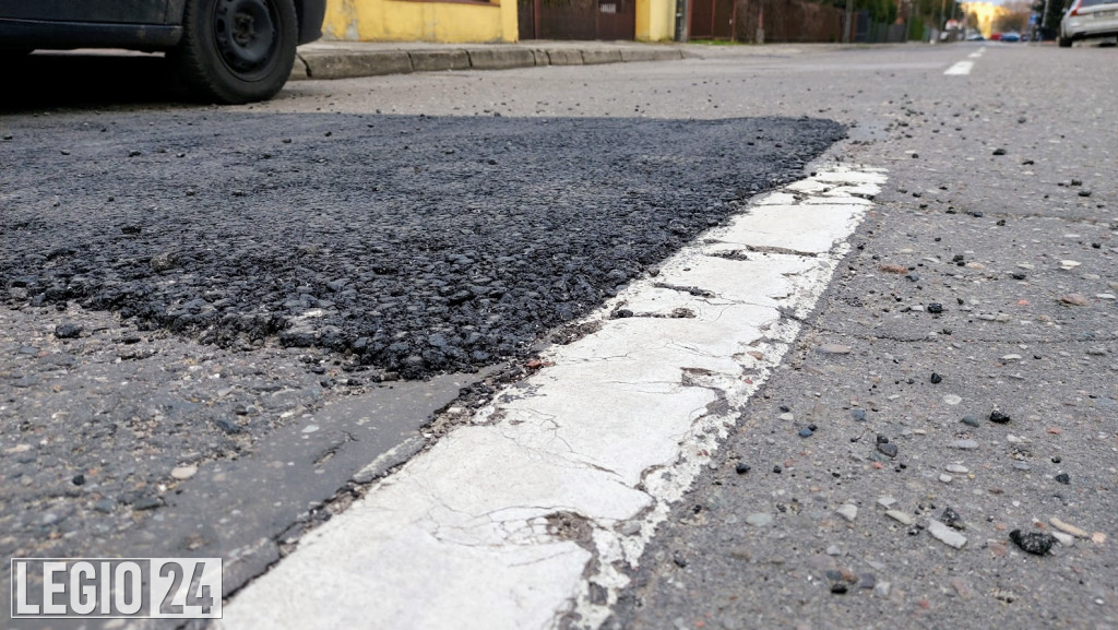 Legionowo: Znikają dziury, pojawiają się góry