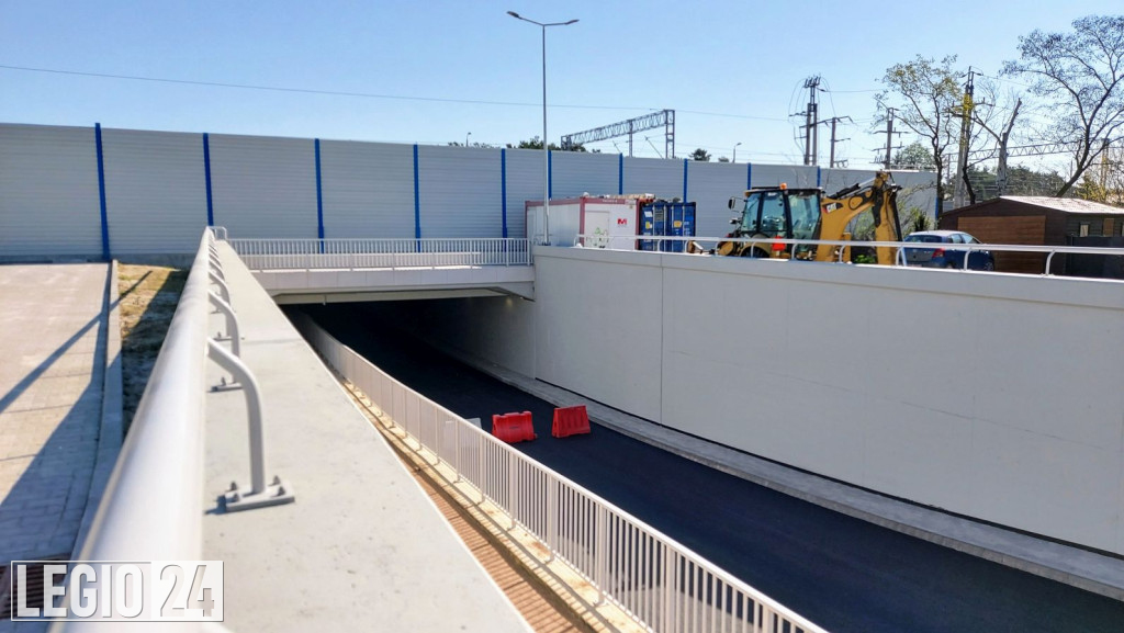 Tunel na Bukowcu w Legionowie. Kiedy otwarcie?