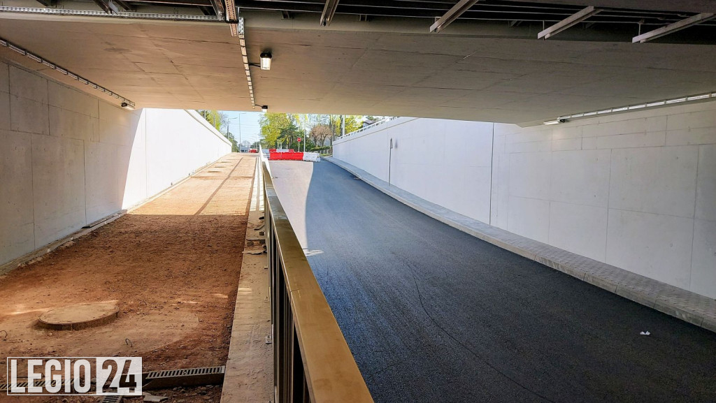 Tunel na Bukowcu w Legionowie. Kiedy otwarcie?