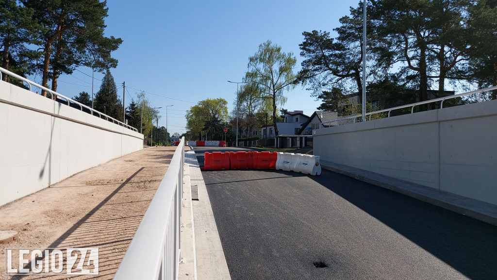 Tunel na Bukowcu w Legionowie. Kiedy otwarcie?