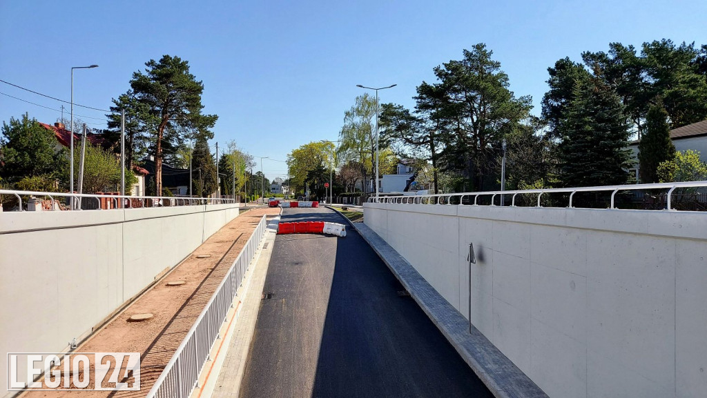 Tunel na Bukowcu w Legionowie. Kiedy otwarcie?