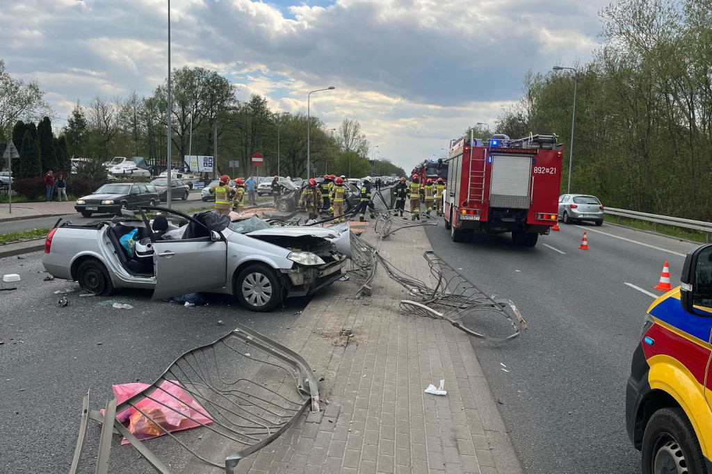 Zegrze Południowe: Poważny wypadek na DK61