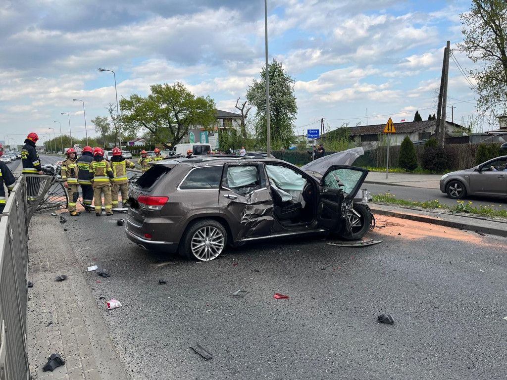 Zegrze Południowe: Poważny wypadek na DK61