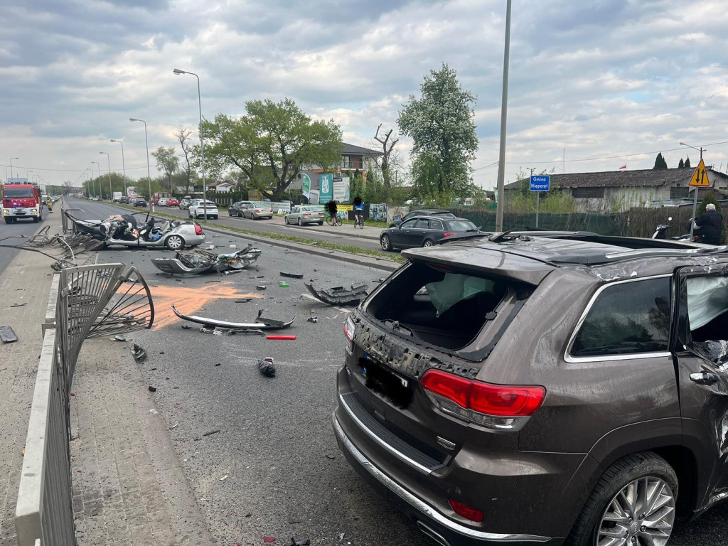 Zegrze Południowe: Poważny wypadek na DK61