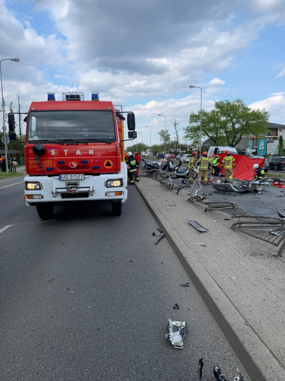 Zegrze Południowe: Poważny wypadek na DK61