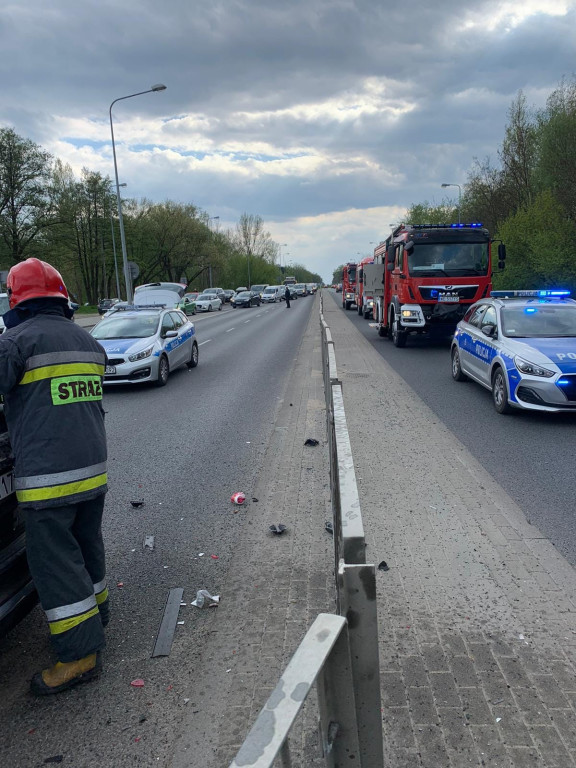 Zegrze Południowe: Poważny wypadek na DK61