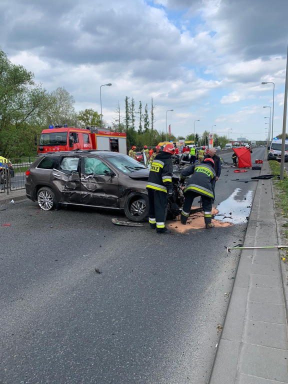 Zegrze Południowe: Poważny wypadek na DK61
