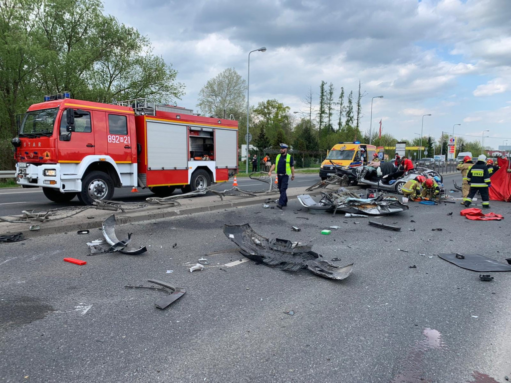 Zegrze Południowe: Poważny wypadek na DK61