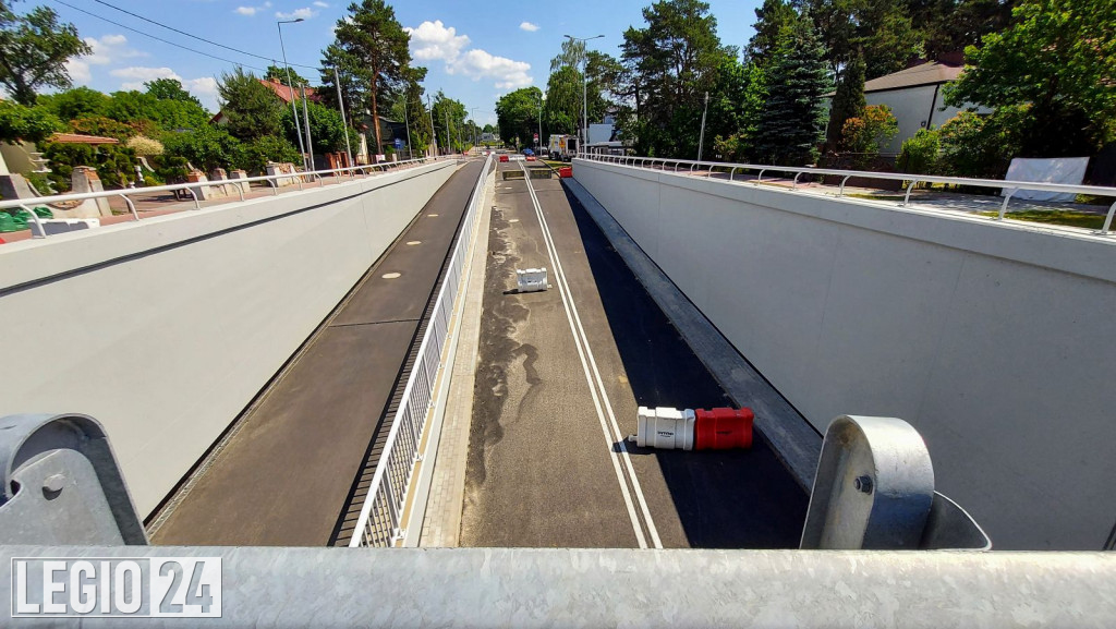 Legionowo: Otwarcie tunelu na Bukowcu w wakacje