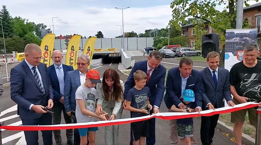 Tunel na Bukowcu w Legionowie. Zdjęcia z drona