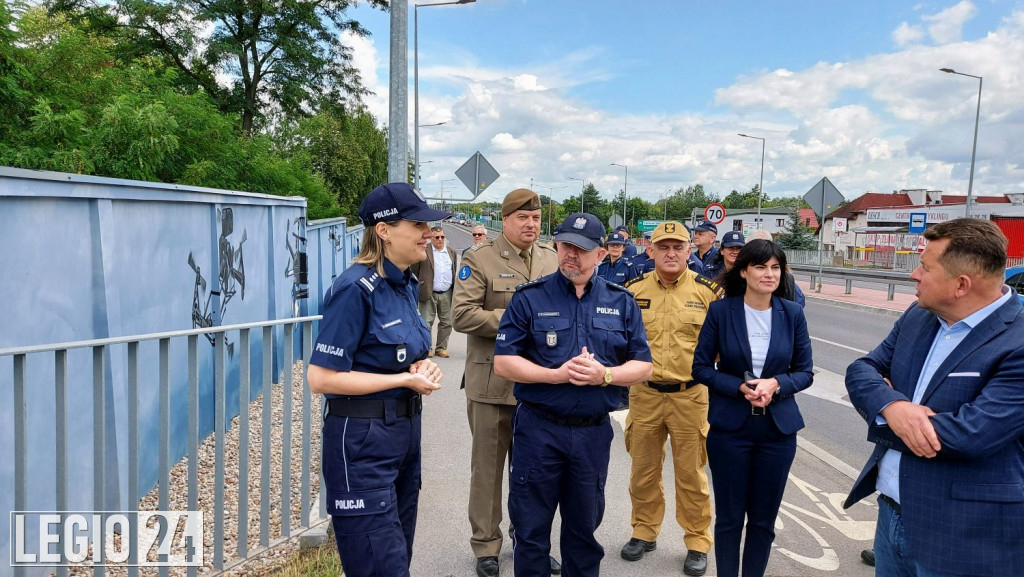 Mural przy CSP oficjalnie zaprezentowany