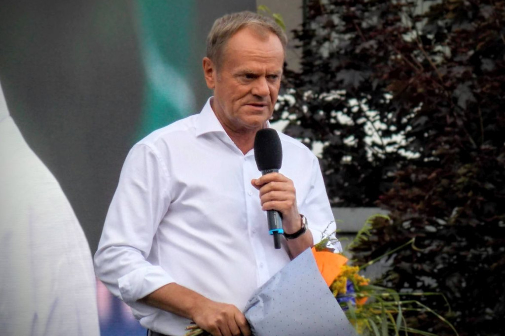 Donald Tusk w Legionowie