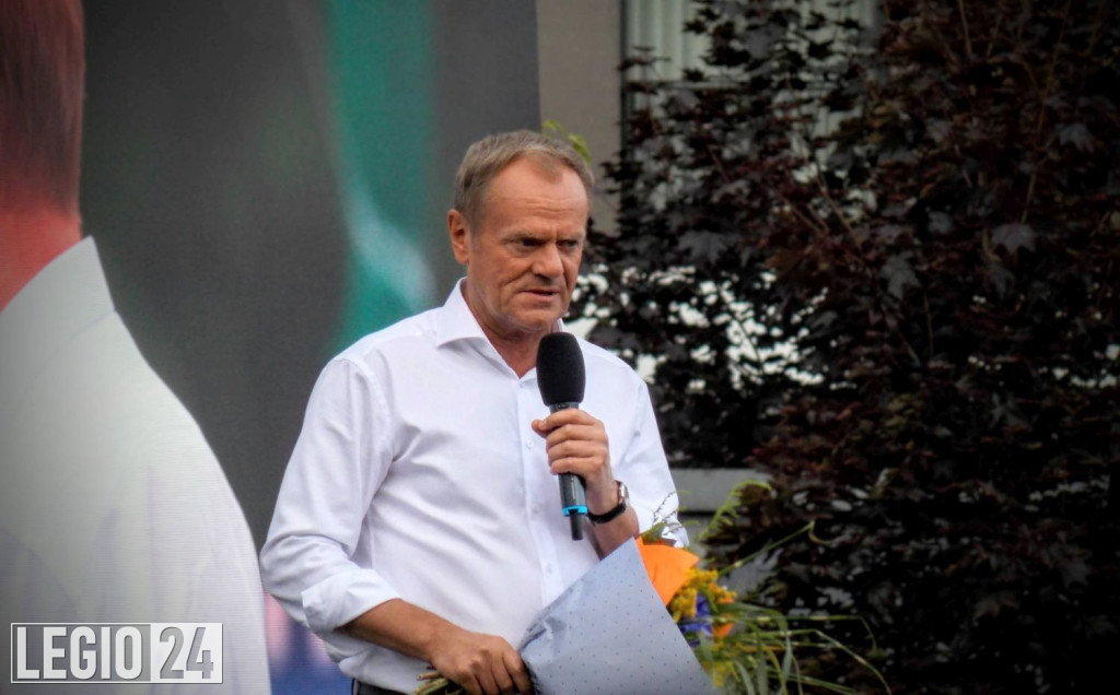 Donald Tusk w Legionowie