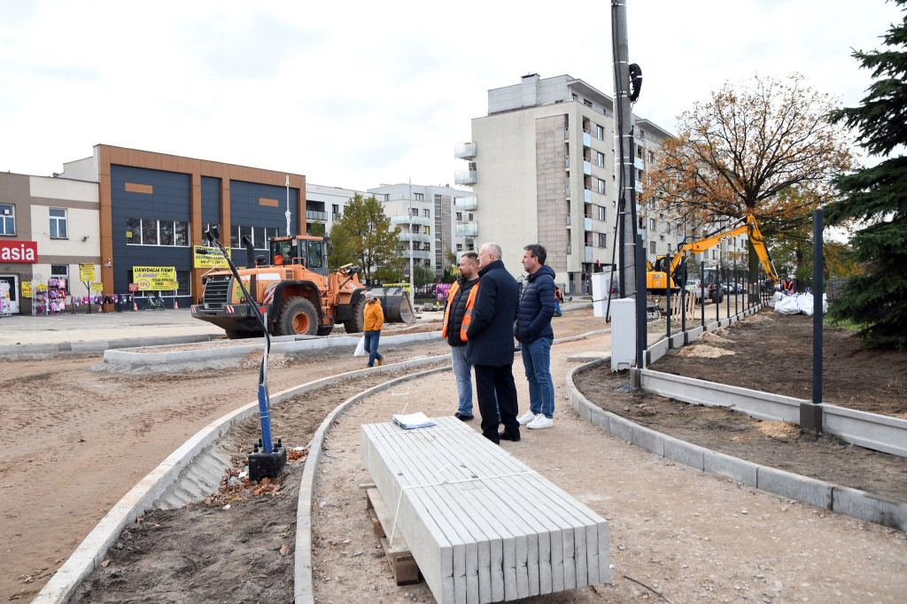 Nowe rondo na Jagiellońskiej na ukończeniu [FOTO]