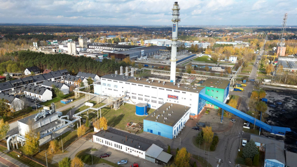 Legionowo z lotu ptaka - listopad 2023