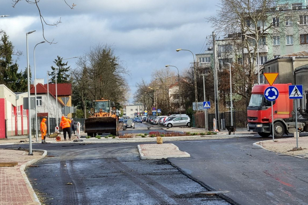 Rondo Jagiellońska – Słowackiego prawie gotowe