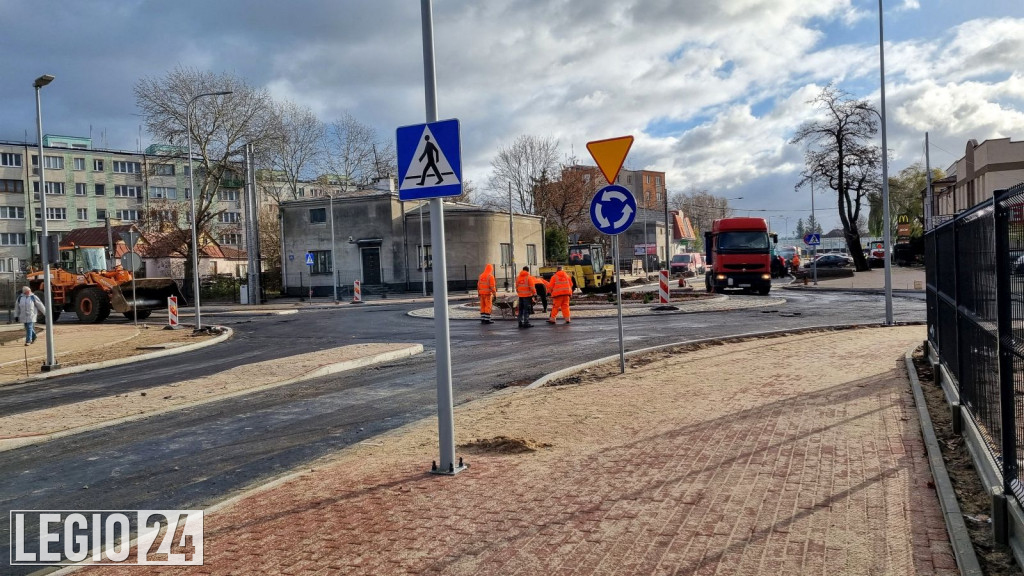 Rondo Jagiellońska – Słowackiego prawie gotowe