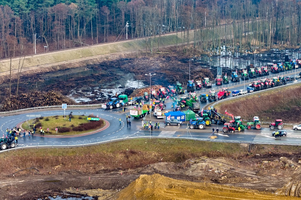 Drugi protest rolników w powiecie legionowskim