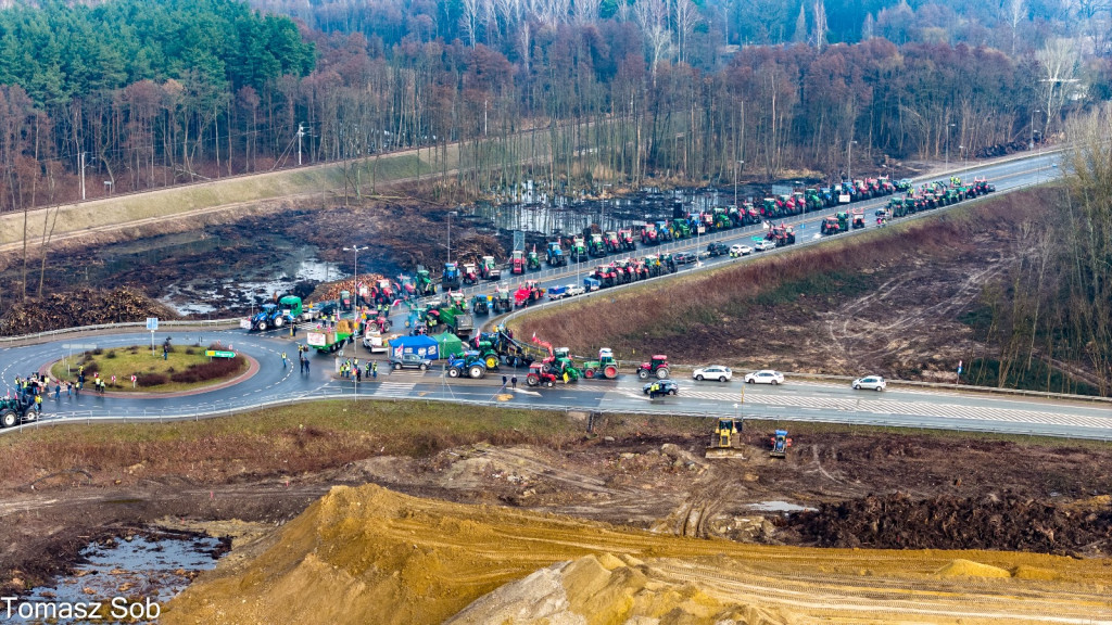 Drugi protest rolników w powiecie legionowskim