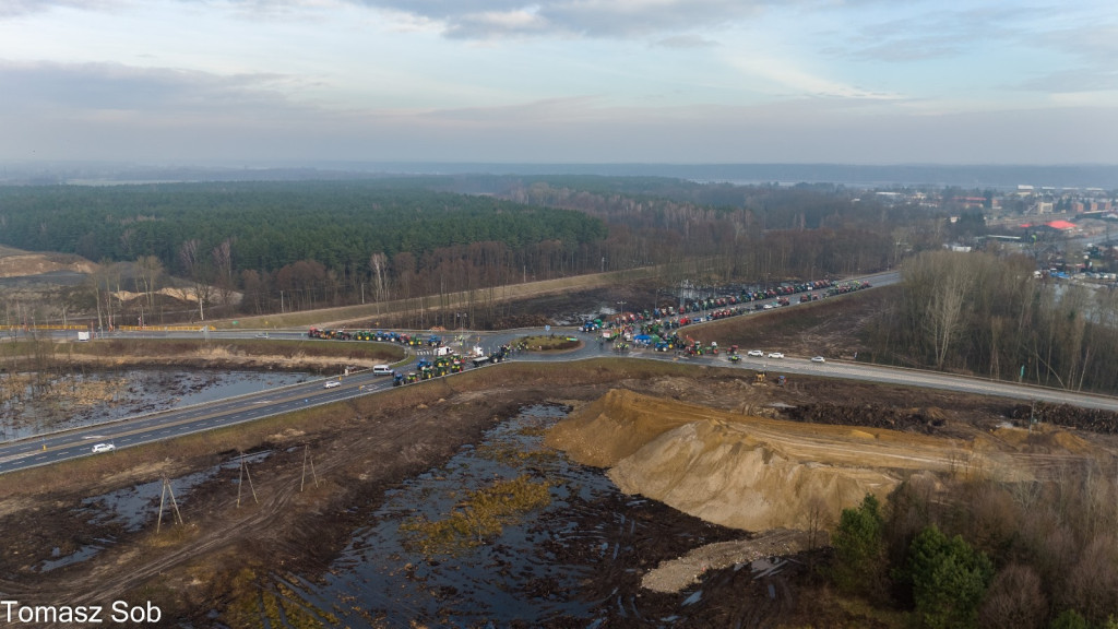 Drugi protest rolników w powiecie legionowskim