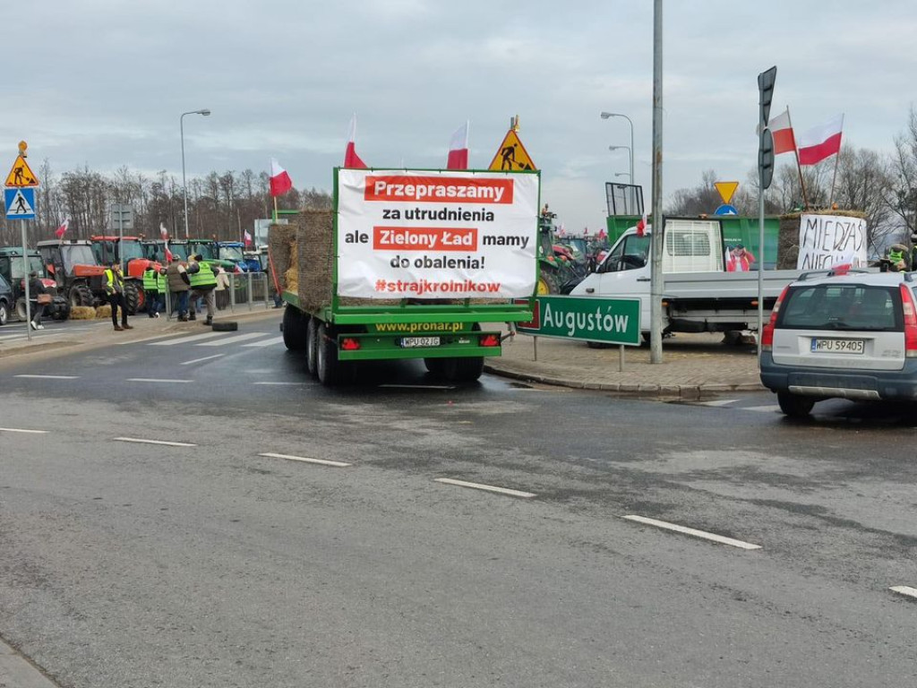 Drugi protest rolników w powiecie legionowskim