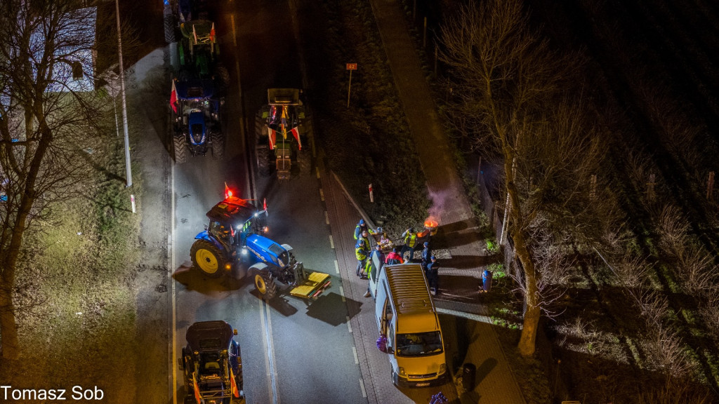 Legionowski: Wieczorne zdjęcia z protestu rolników