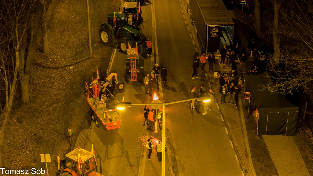 Legionowski: Wieczorne zdjęcia z protestu rolników