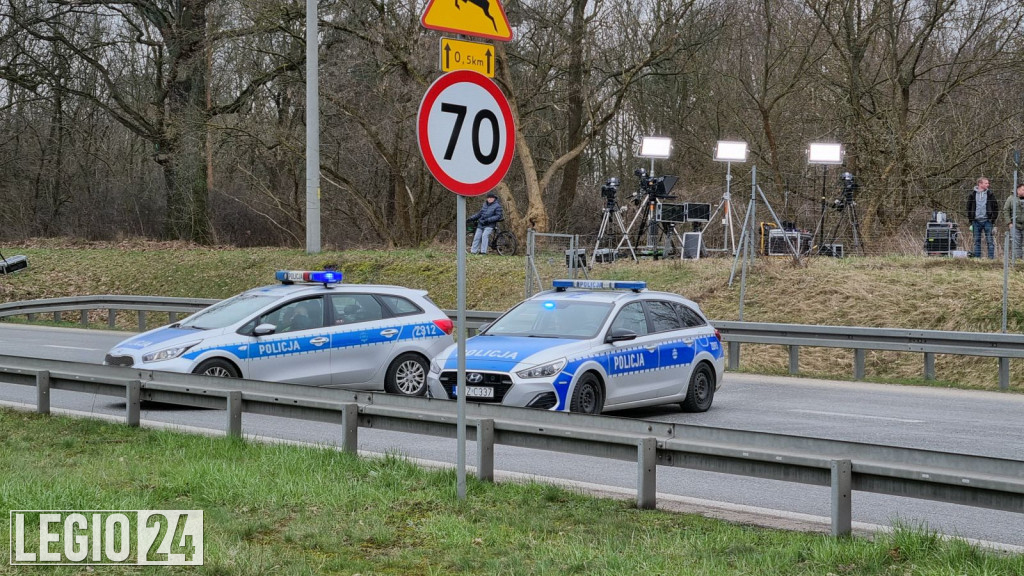 Rondo w Jabłonnie zablokowane przez rolników