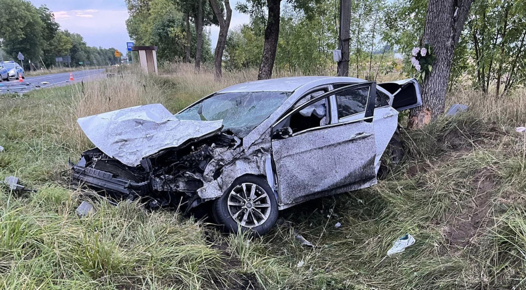 Groźny wypadek w Ludwinowie Zegrzyńskim