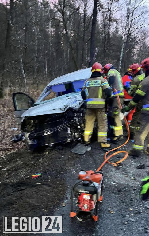 Tragiczny wypadek na DW631 za Wólką Radzymińską