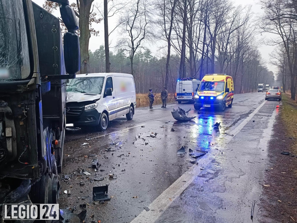 Tragiczny wypadek na DW631 za Wólką Radzymińską