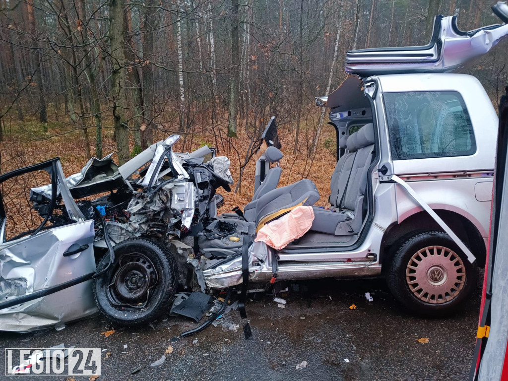 Tragiczny wypadek na DW631 za Wólką Radzymińską