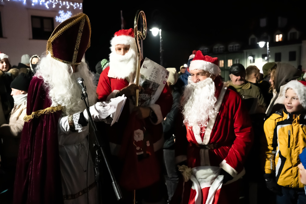 Serock: Mikołajki i rozświetlenie choinki (2024)