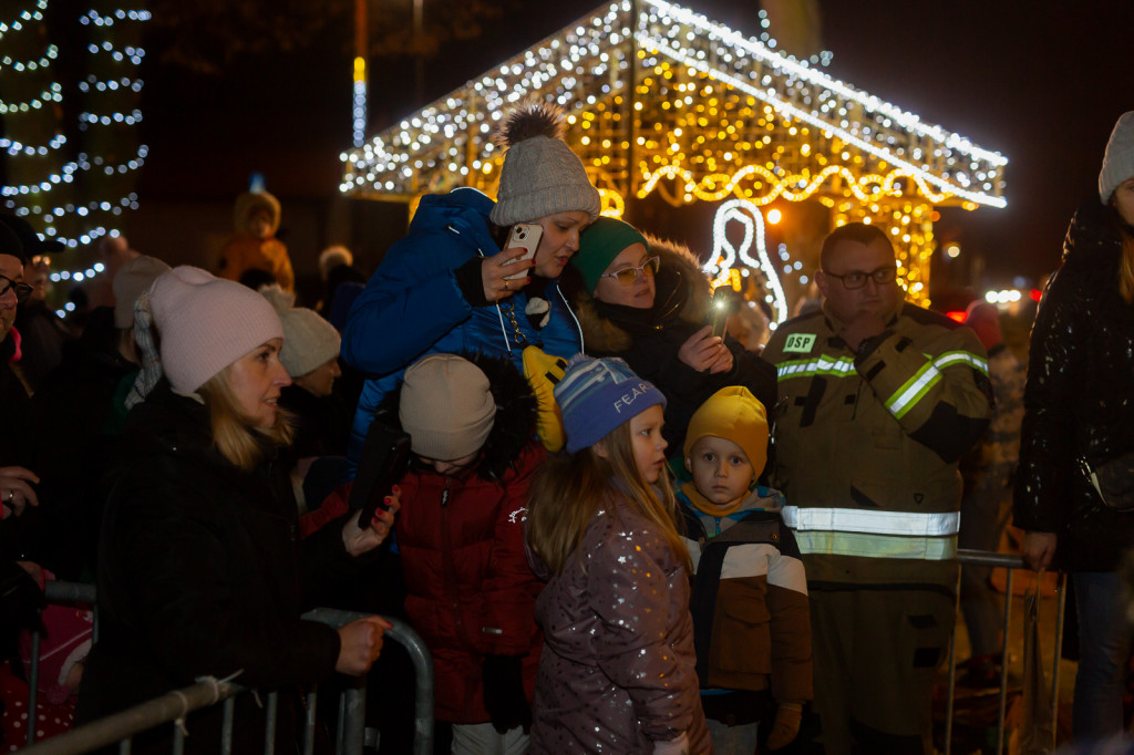 Świąteczna iluminacja w Wieliszewie (2024)