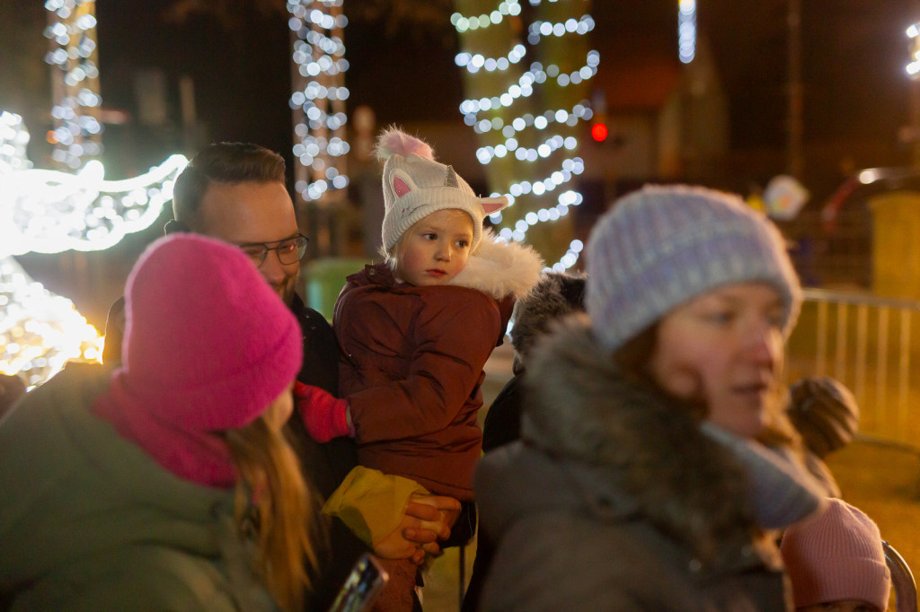 Świąteczna iluminacja w Wieliszewie (2024)