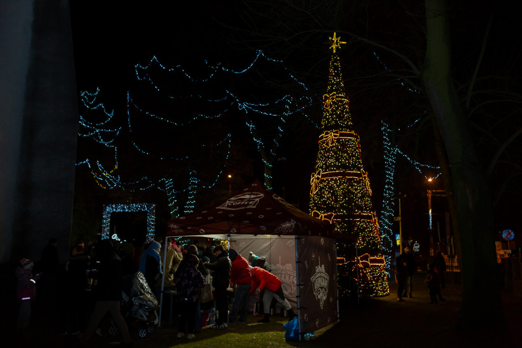 Świąteczna iluminacja w Wieliszewie (2024)