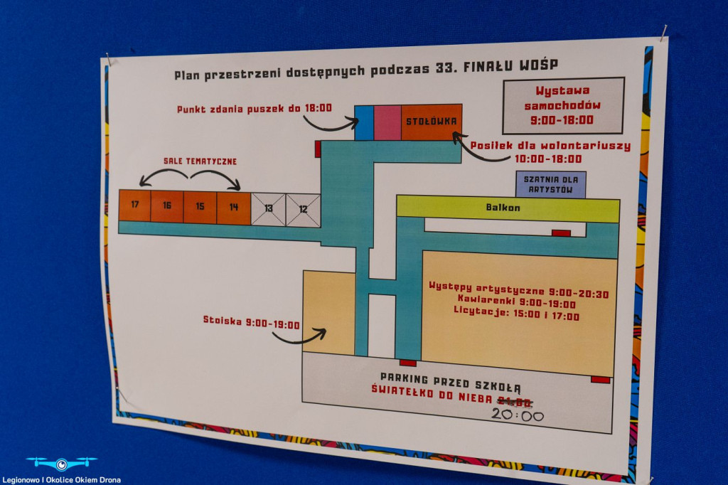 WOŚP 2025: Sztab w LO im. Konopnickiej (Legionowo)