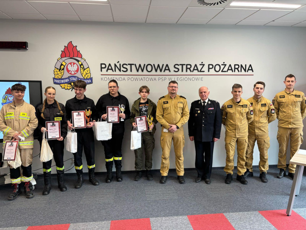  Znamy laureatów Turnieju Wiedzy Pożarniczej