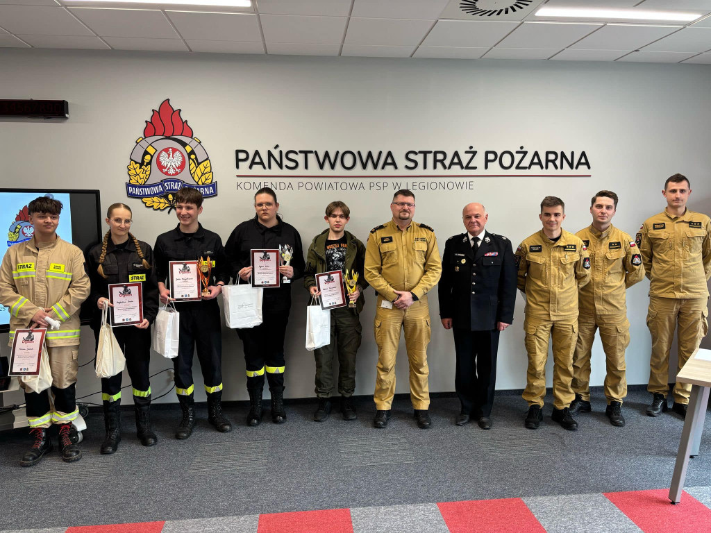  Znamy laureatów Turnieju Wiedzy Pożarniczej