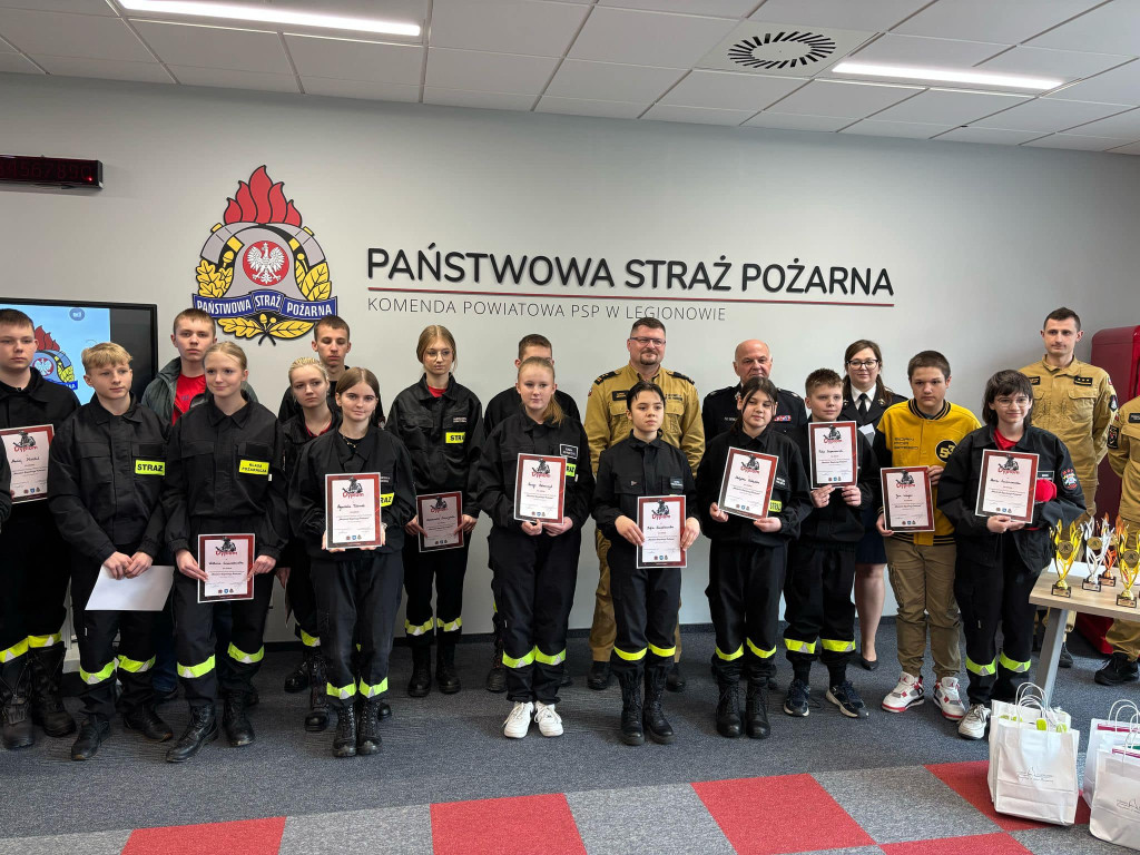  Znamy laureatów Turnieju Wiedzy Pożarniczej