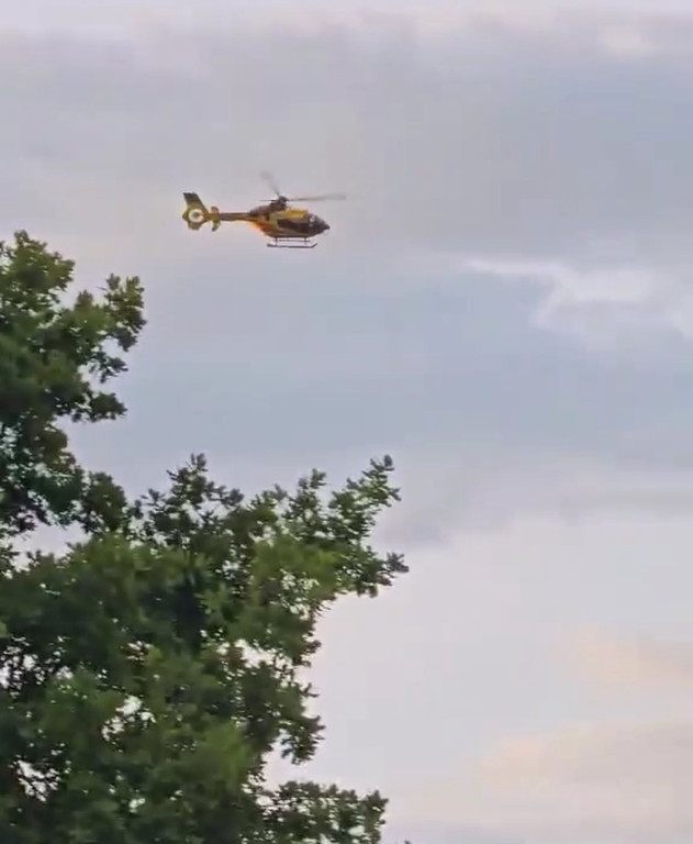 13-latek wszedł na słup. Został porażony prądem