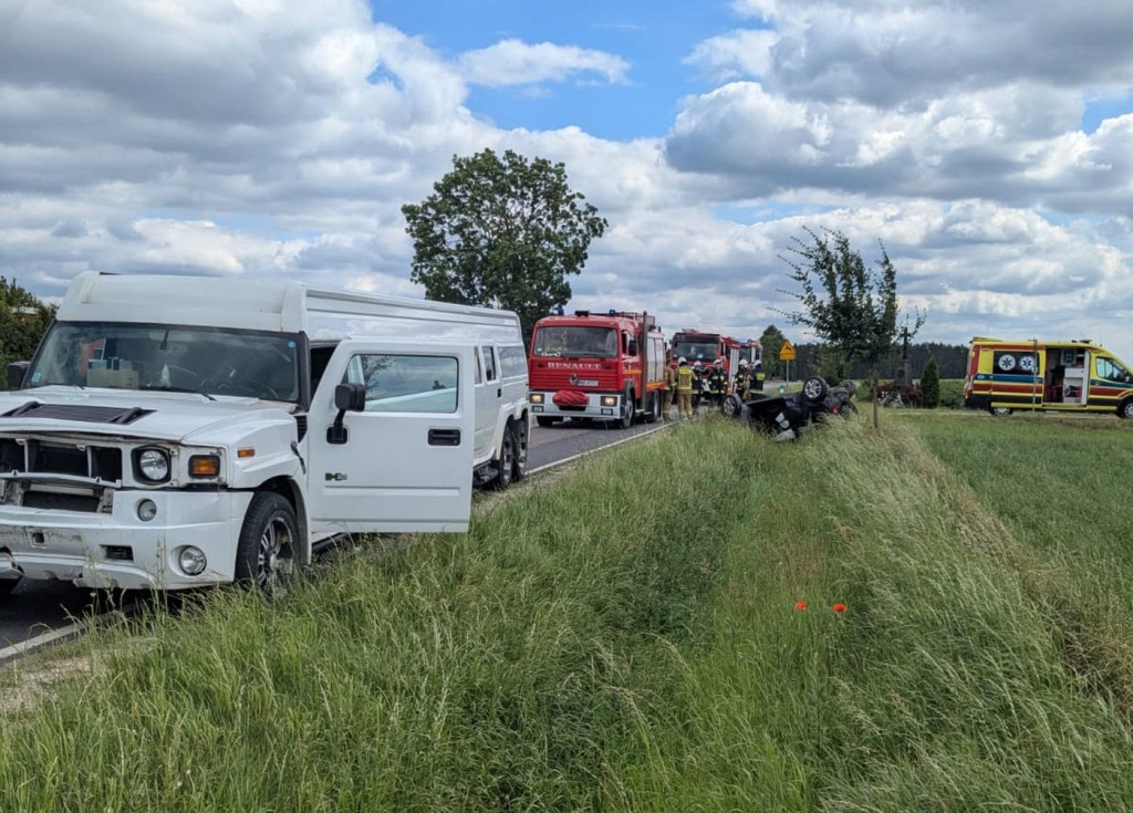 Region: Limuzyna Hummer zderzyła się z Oplem