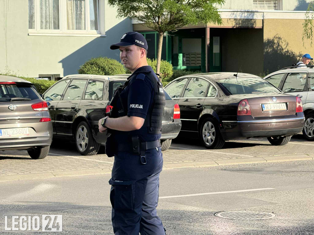Wybuch i pożar na stacji trafo przy CH Maxim