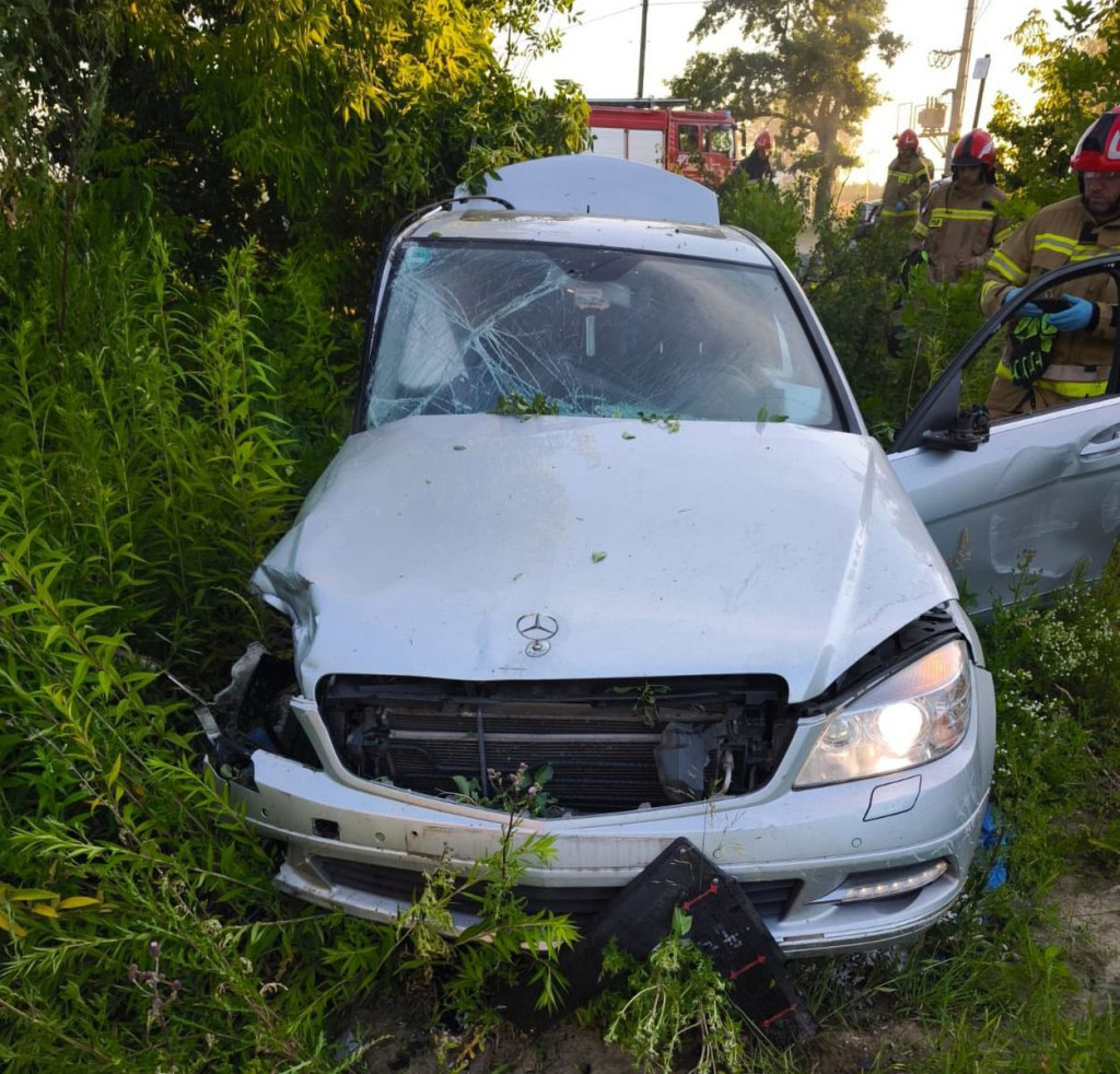 Poważny wypadek na skrzyżowaniu DK62 i DW622