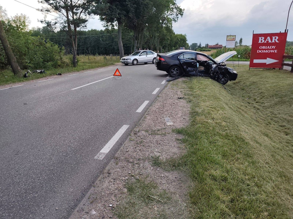 Tragiczny wypadek z udziałem motocyklisty