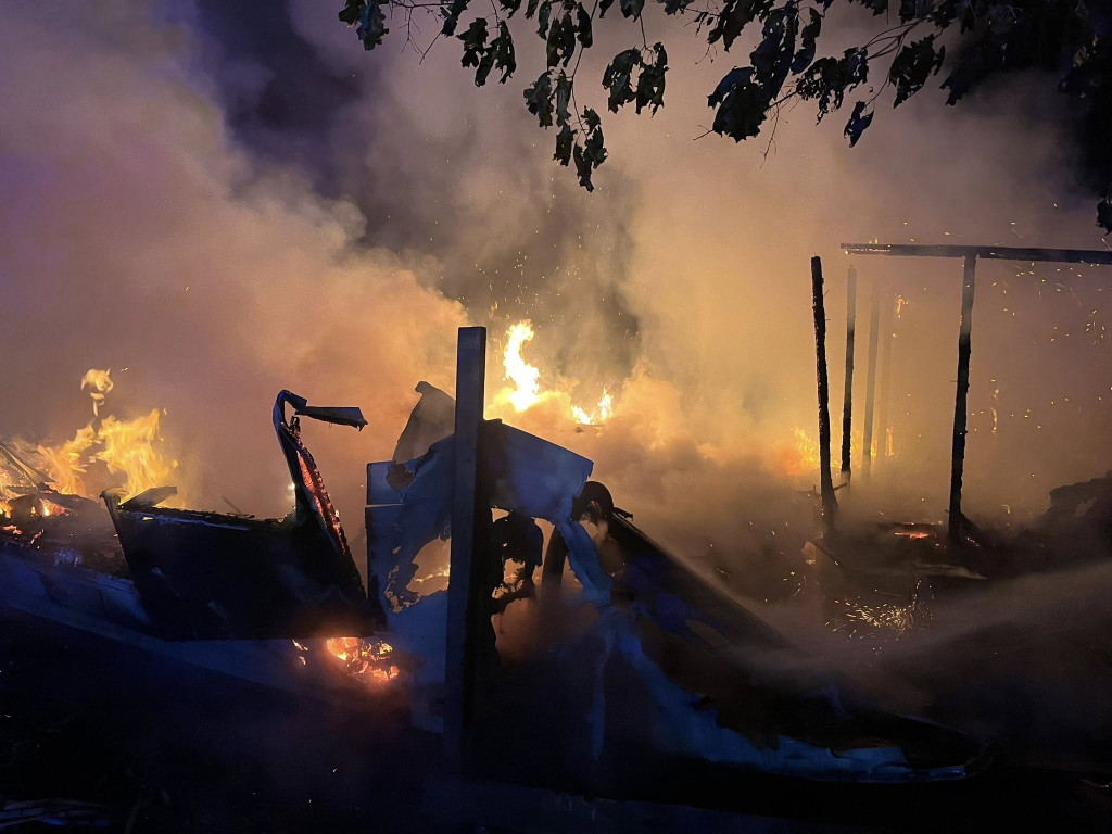 Rynia: Domek holenderski spłonął doszczętnie