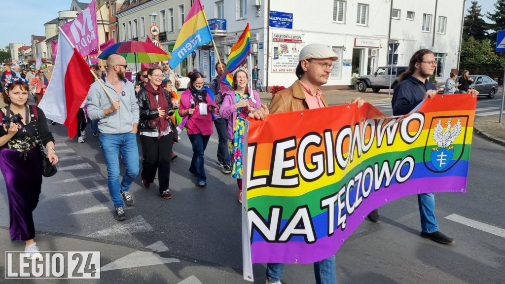 Ulicami Legionowa przeszedł Marsz Równości