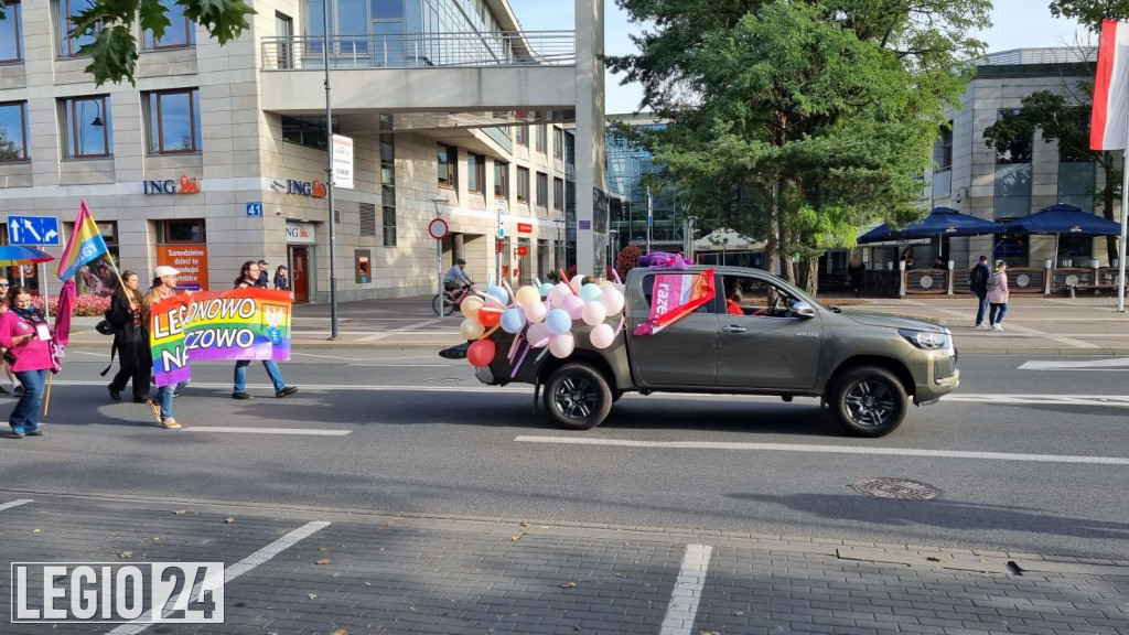 Ulicami Legionowa przeszedł Marsz Równości