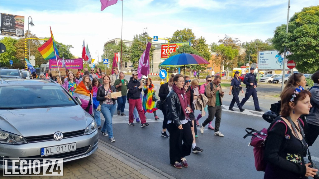 Ulicami Legionowa przeszedł Marsz Równości